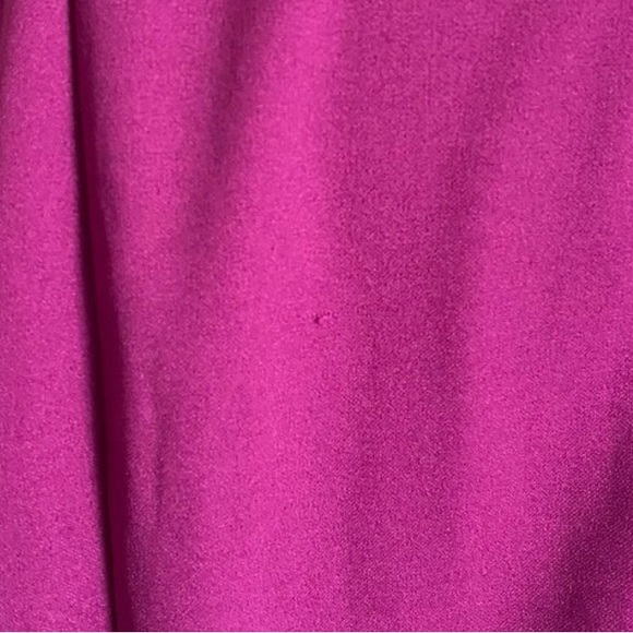 Maniju Colorblock One Shoulder Dress - Size S (Red/Purple) - Picture 7 of 10